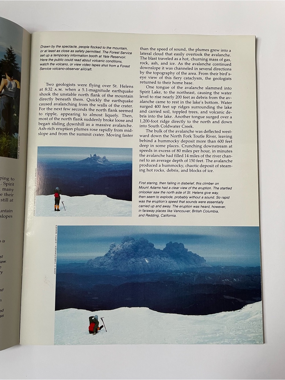 Vintage Mount St. Helens Scenic scenery 1986. - Picture 4 of 6
